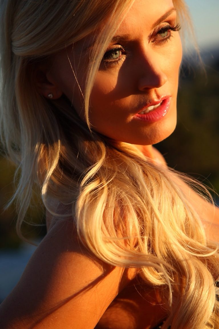 Close up of Blair O'Neal